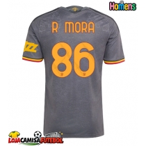 Camisa de Futebol AS Roma Rodrigo Mora #86 Equipamento Alternativo 2026-27 Manga Curta